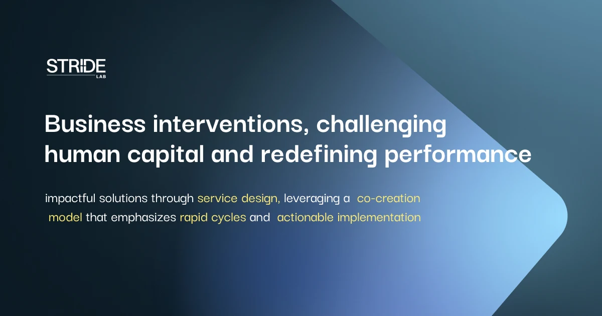 Stride Lab | Business Growth & Performance Consulting
